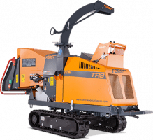 Woodchipping machine range